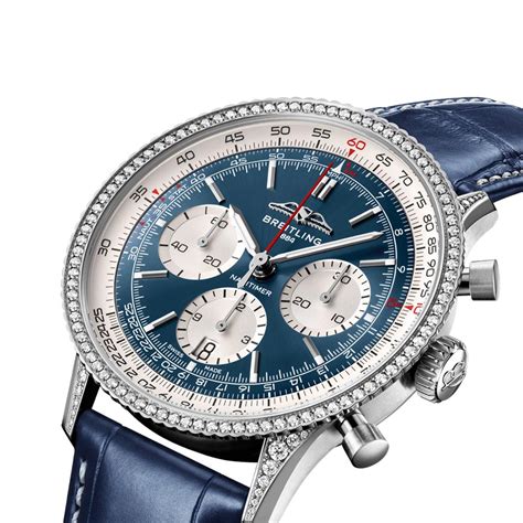 breitling navitimer diamond bezel.